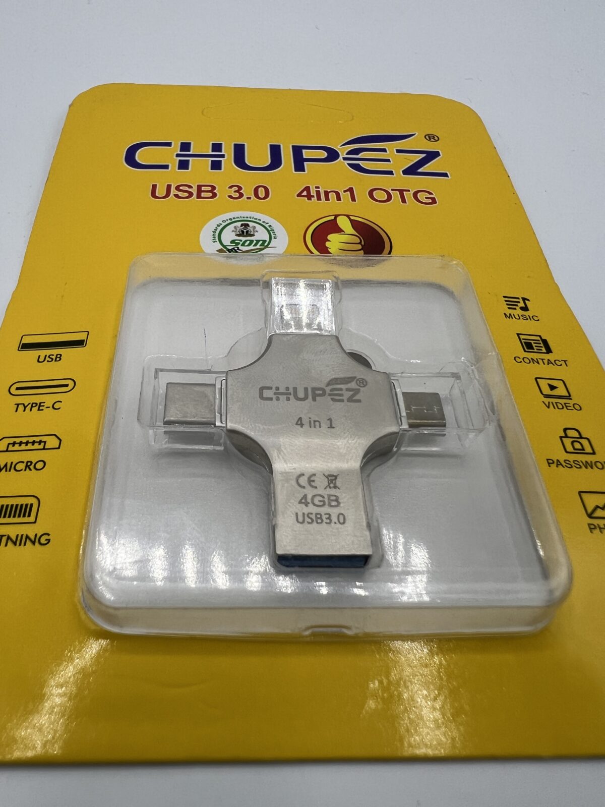 4 IN 1 Metallic Flash Drive Pouch – Chupez