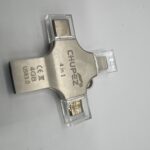 4 IN 1 Metallic Flash Drive Pouch